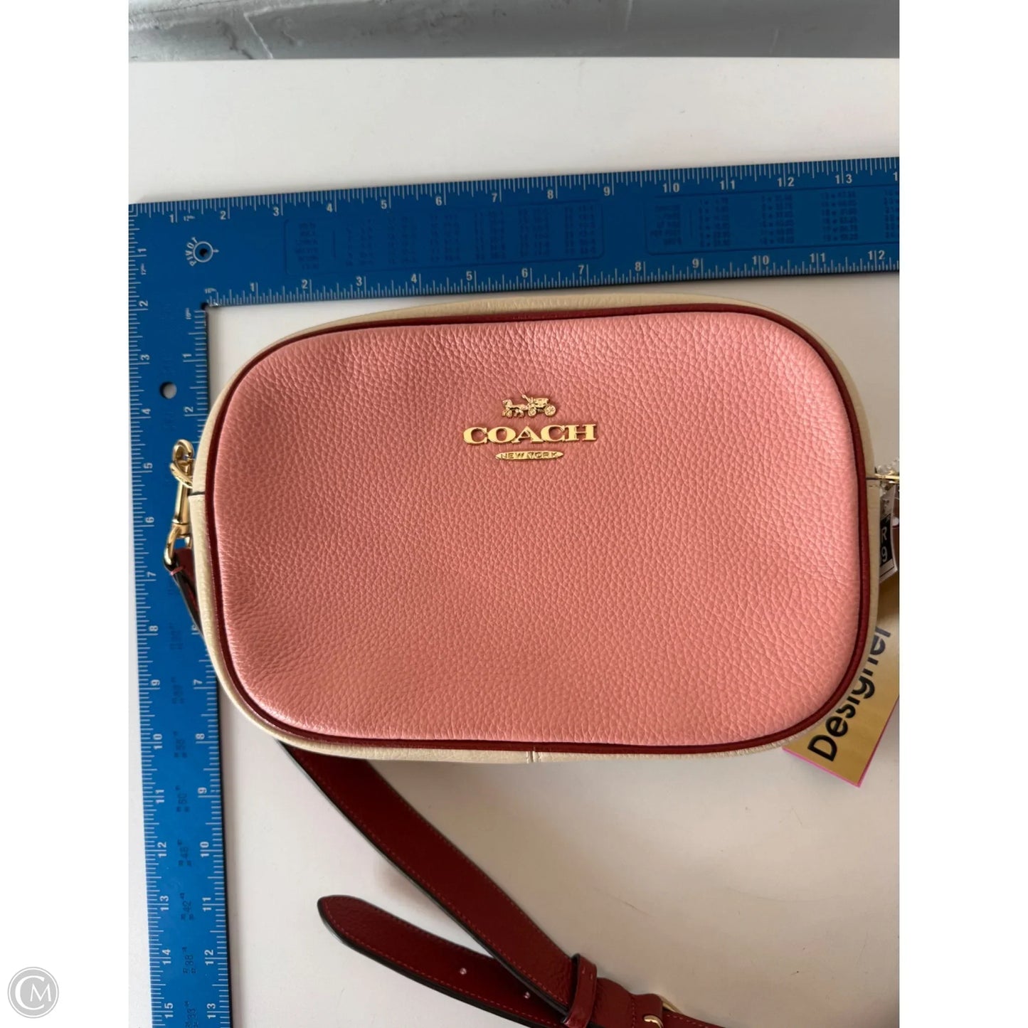 Crossbody Designer By Coach, Size: Small