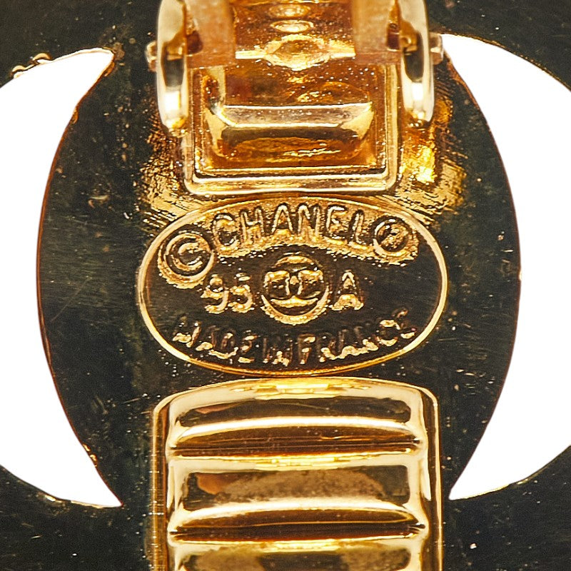 Chanel Coco Mark Turnlock Earrings