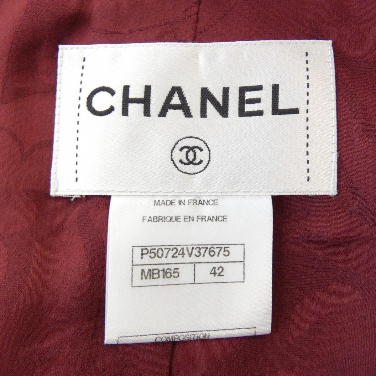 Chanel P50724V37675 Collarless Jacket