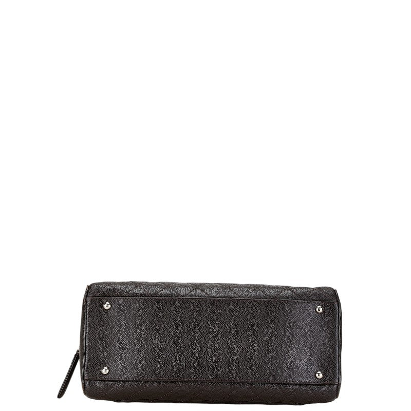 Chanel Coco Mark Caviar Skin Handbag