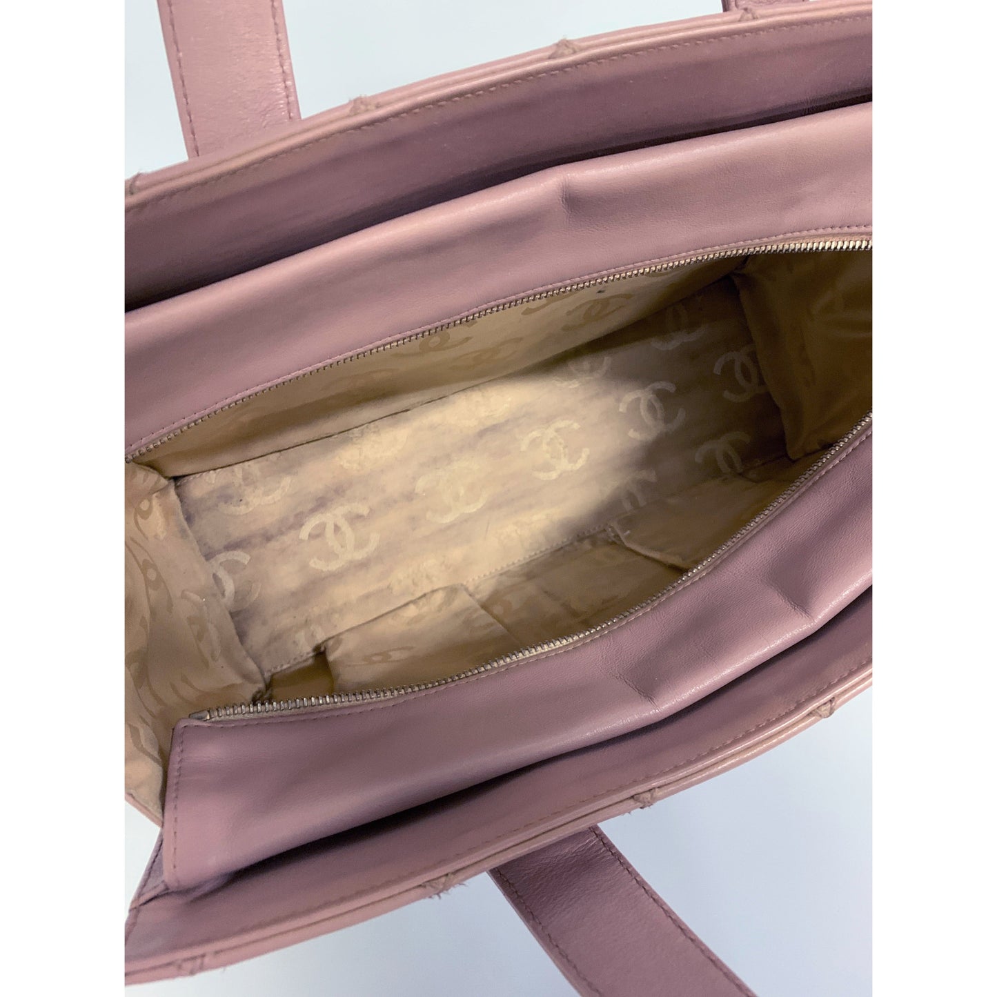 Chanel Hand Bag PNK Leather
