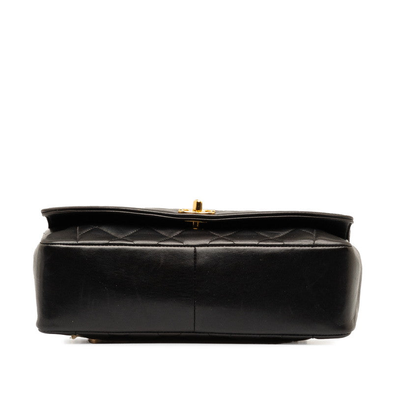 Chanel Matrace Dianaflap Chain Shoulder Bag Black G Chanel