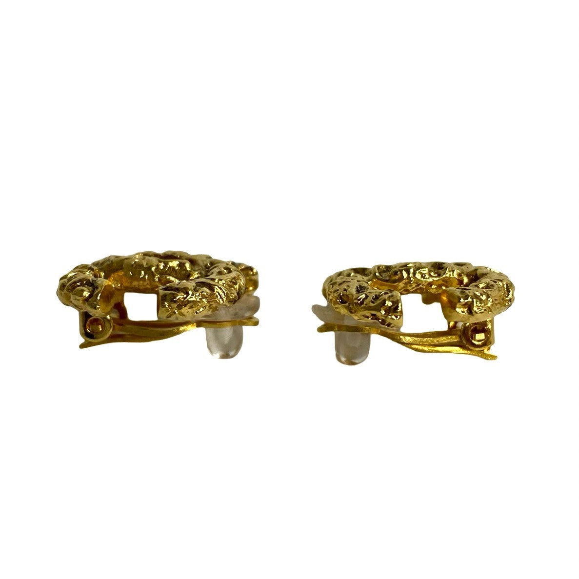CHANEL Earring Gold Plated gold