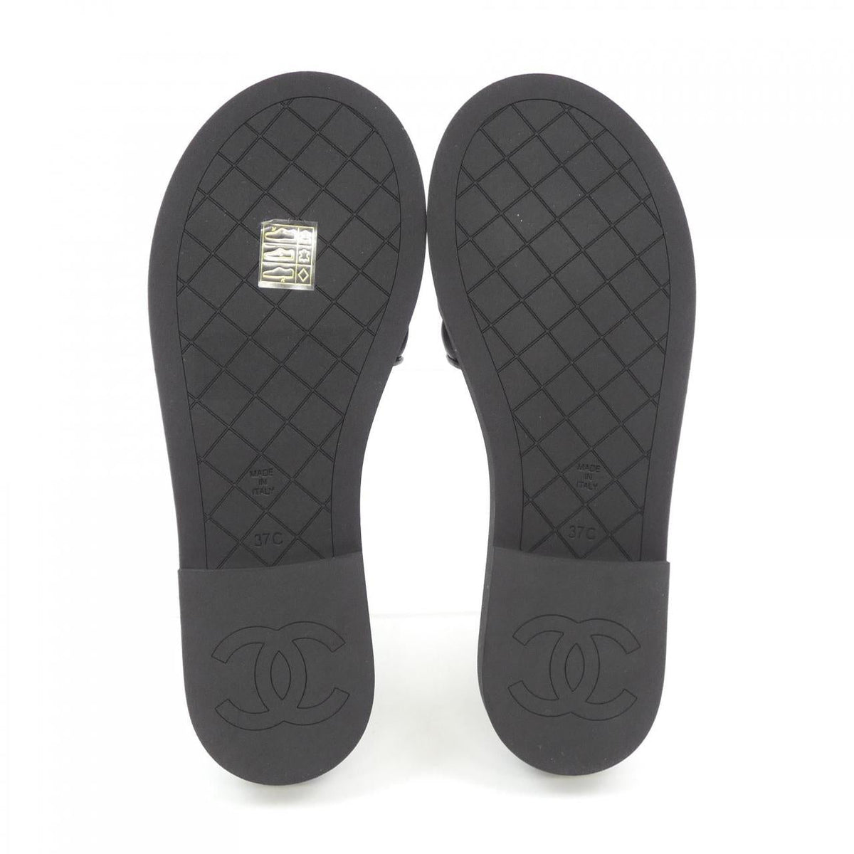 Chanel G45014X01000 Lambskin Sandals