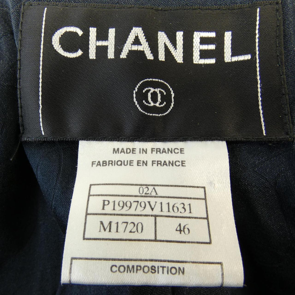 Chanel P19979V11631 02A Wool Coat