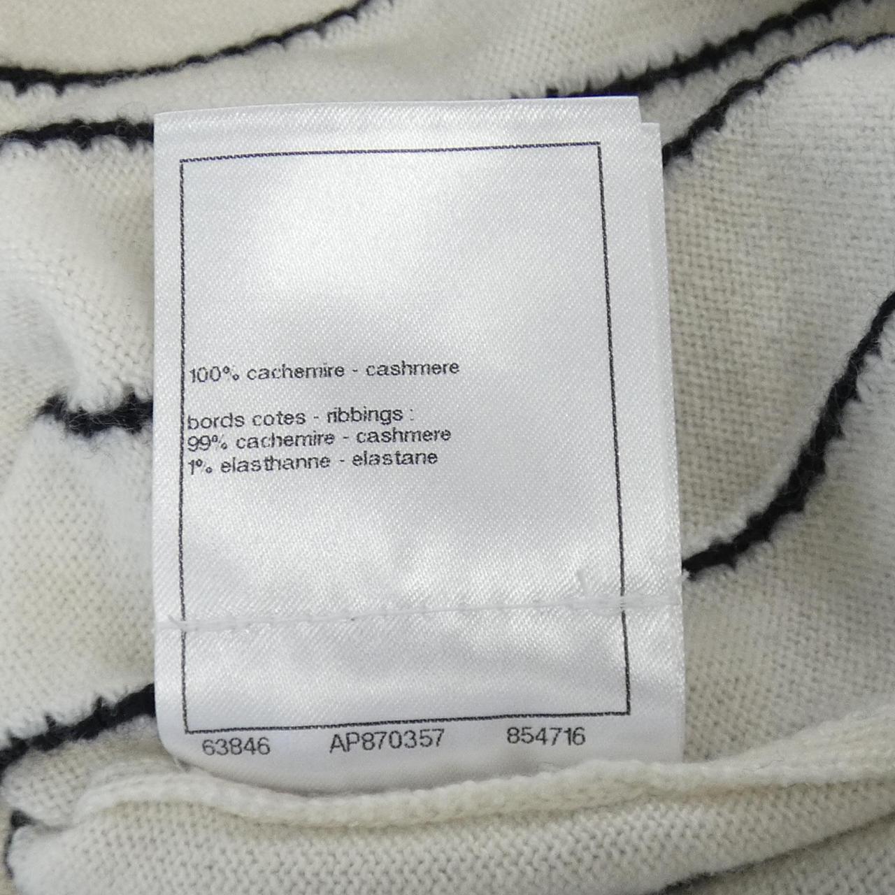 Chanel P74734K10713 23P 100% Cashmere Knit