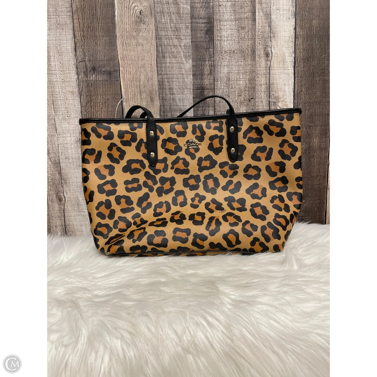 Handbag Designer By Coach, Size: Medium