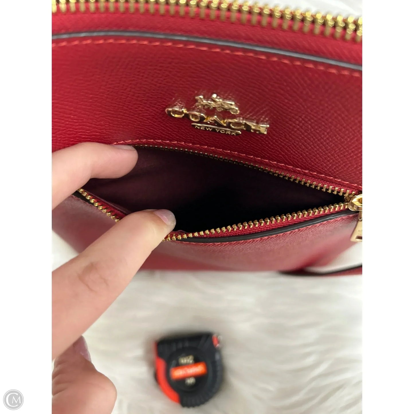 Crossbody Designer By Coach, Size: Small
