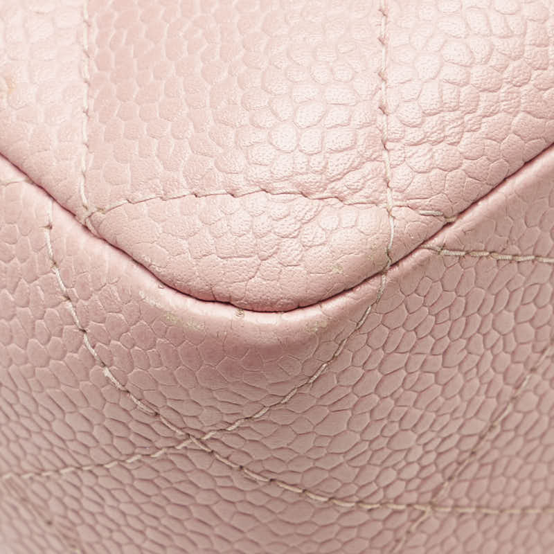Chanel Matelasse 25 Double Flap Caviar Skin Shoulder Bag