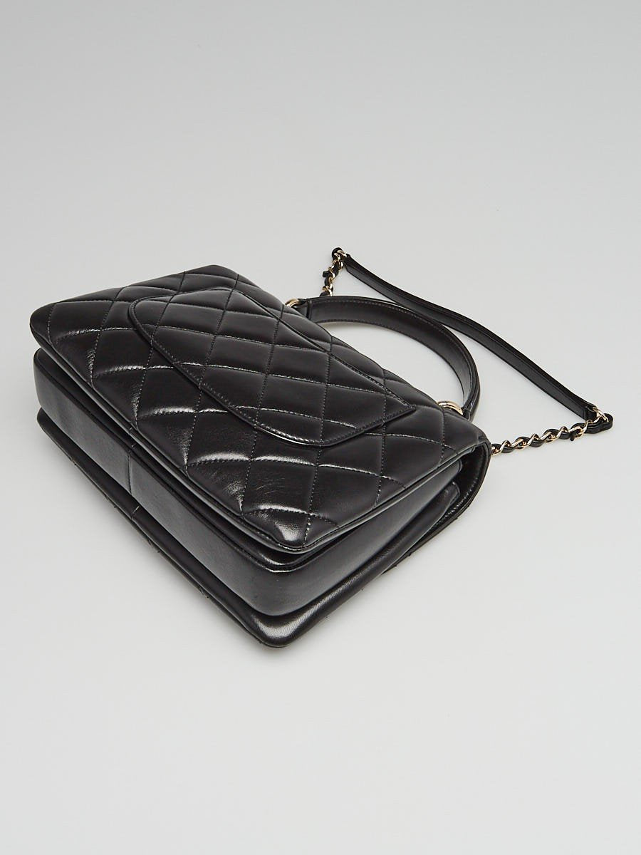 Chanel Small Flap Bag Lambskin Black