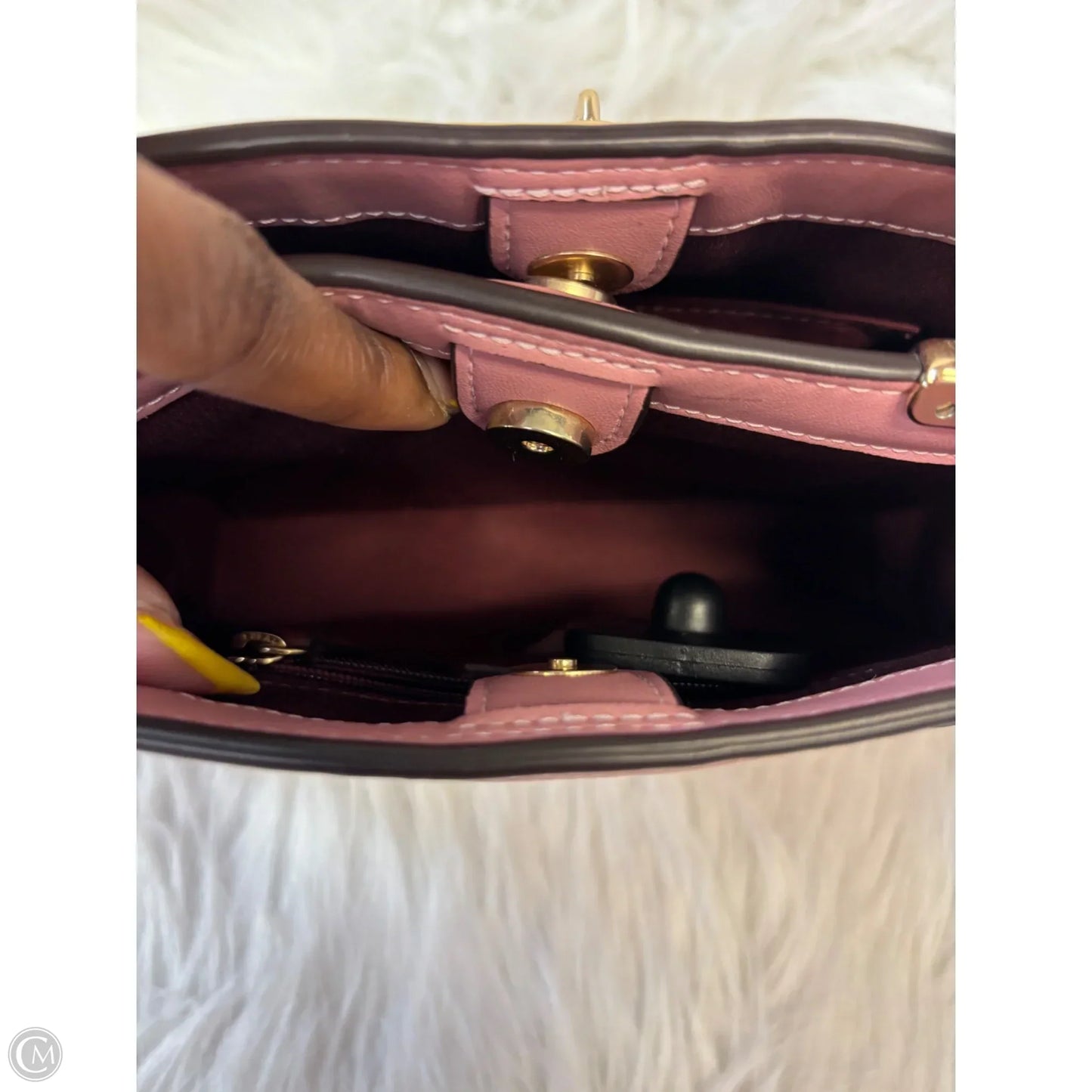 Crossbody Designer By Coach, Size: Small