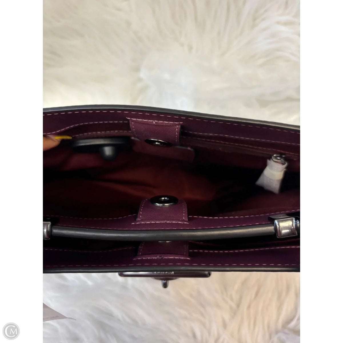 Handbag Designer By Coach, Size: Large