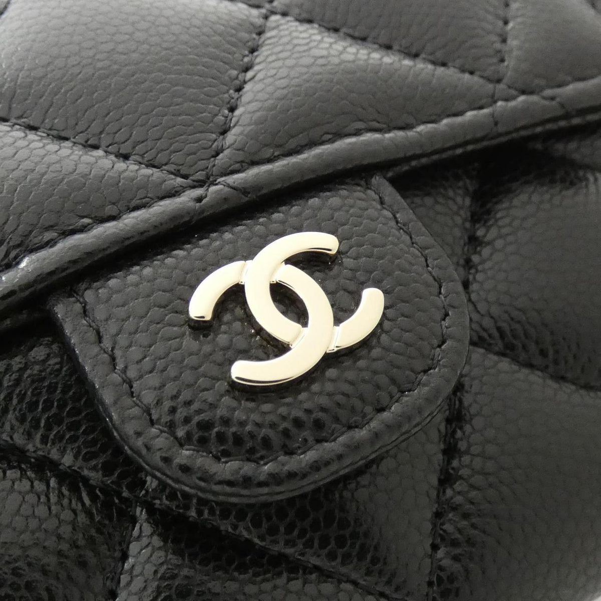 Chanel Timeless Classic Line Caviar Card Case
