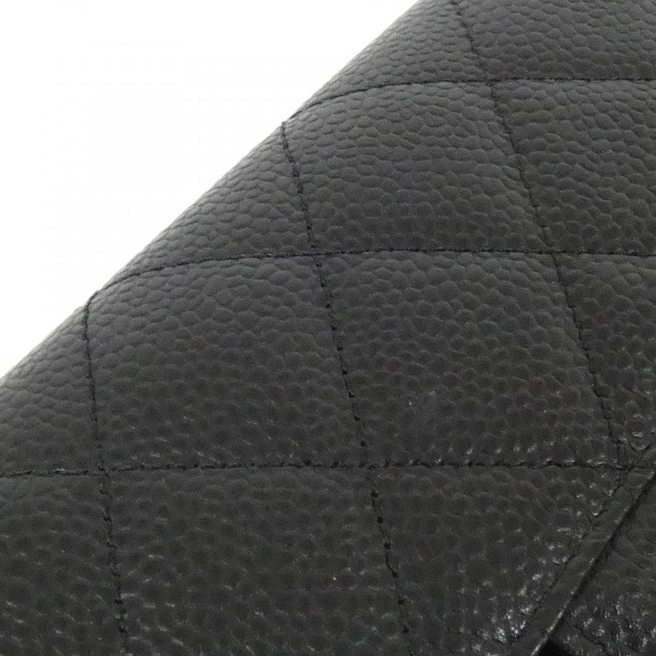 Chanel Timeless Classic Caviar Skin Long Wallet