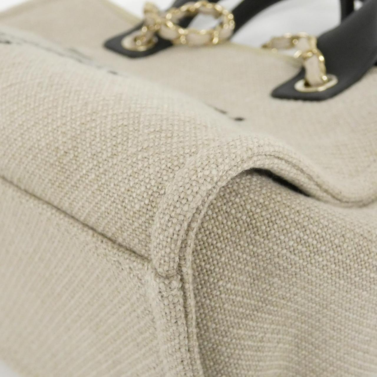 Chanel Deauville Line Mixed Fiber Bag