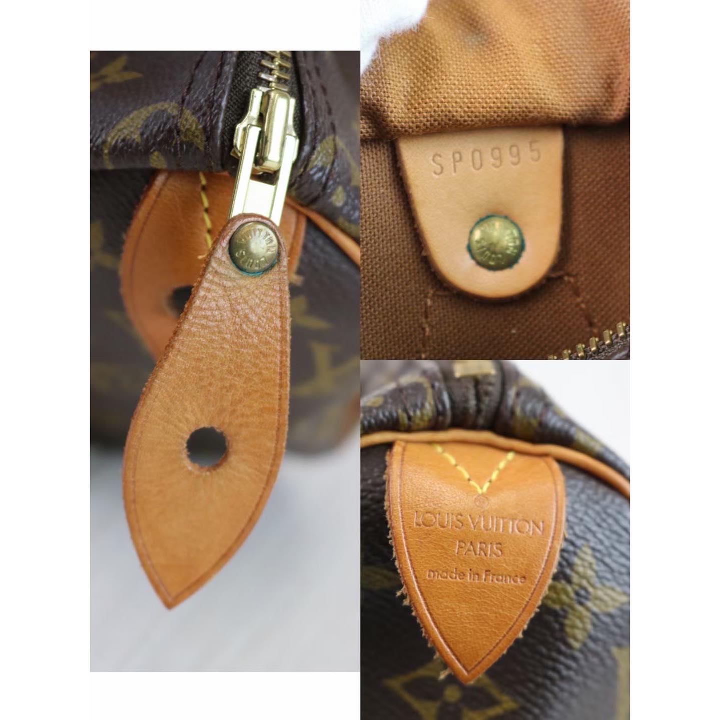 Rank AB | LV Monogram Speedy 25 |112410