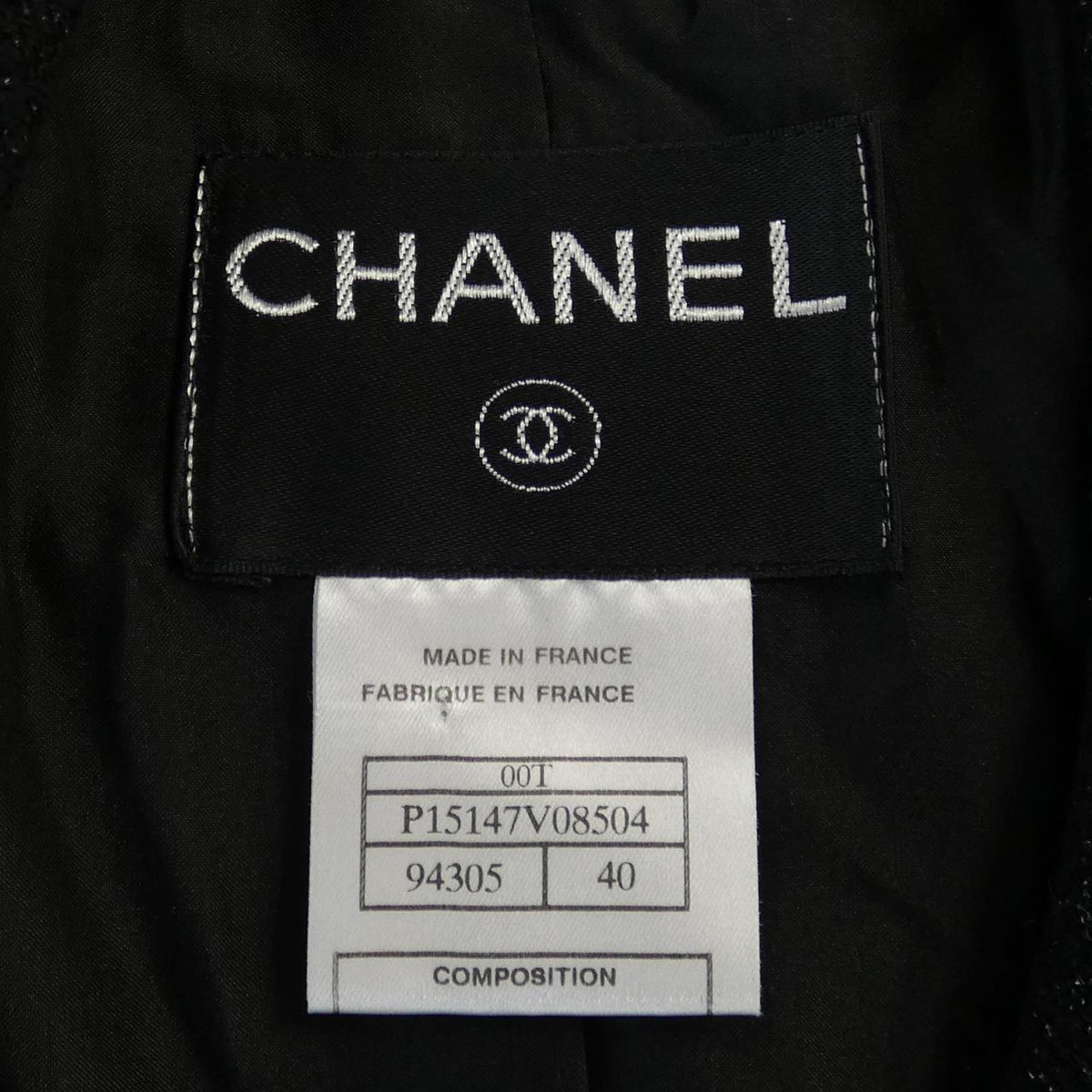 Chanel P15147V08504 Jacket