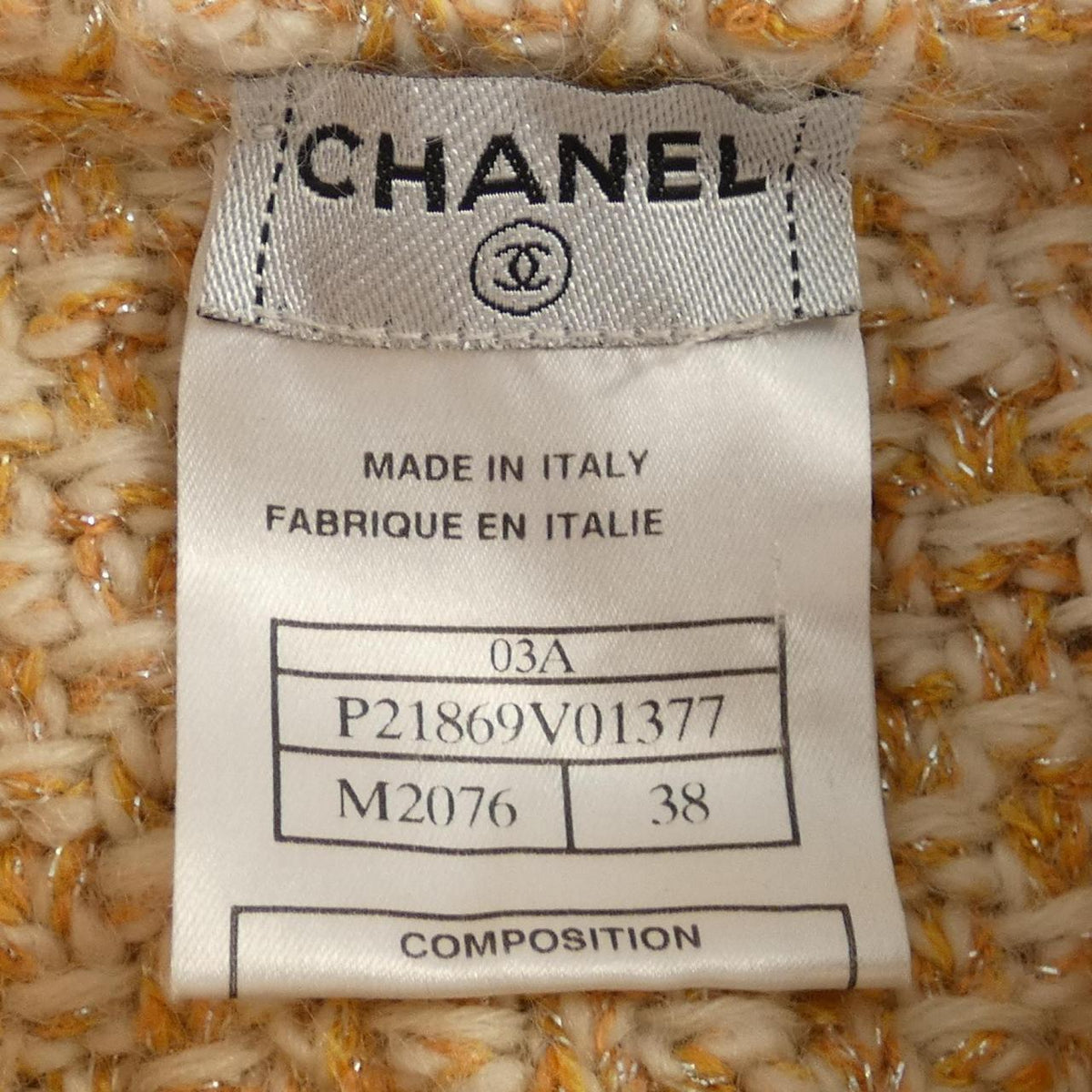 Chanel P21869V01377 Jacket