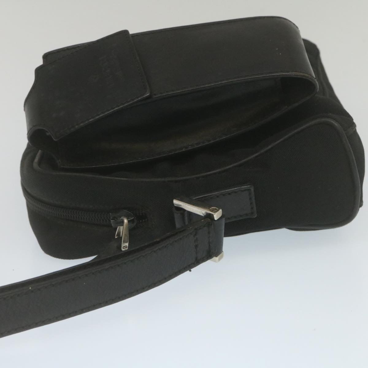 GUCCI Clutch Bag Nylon Black 29358
