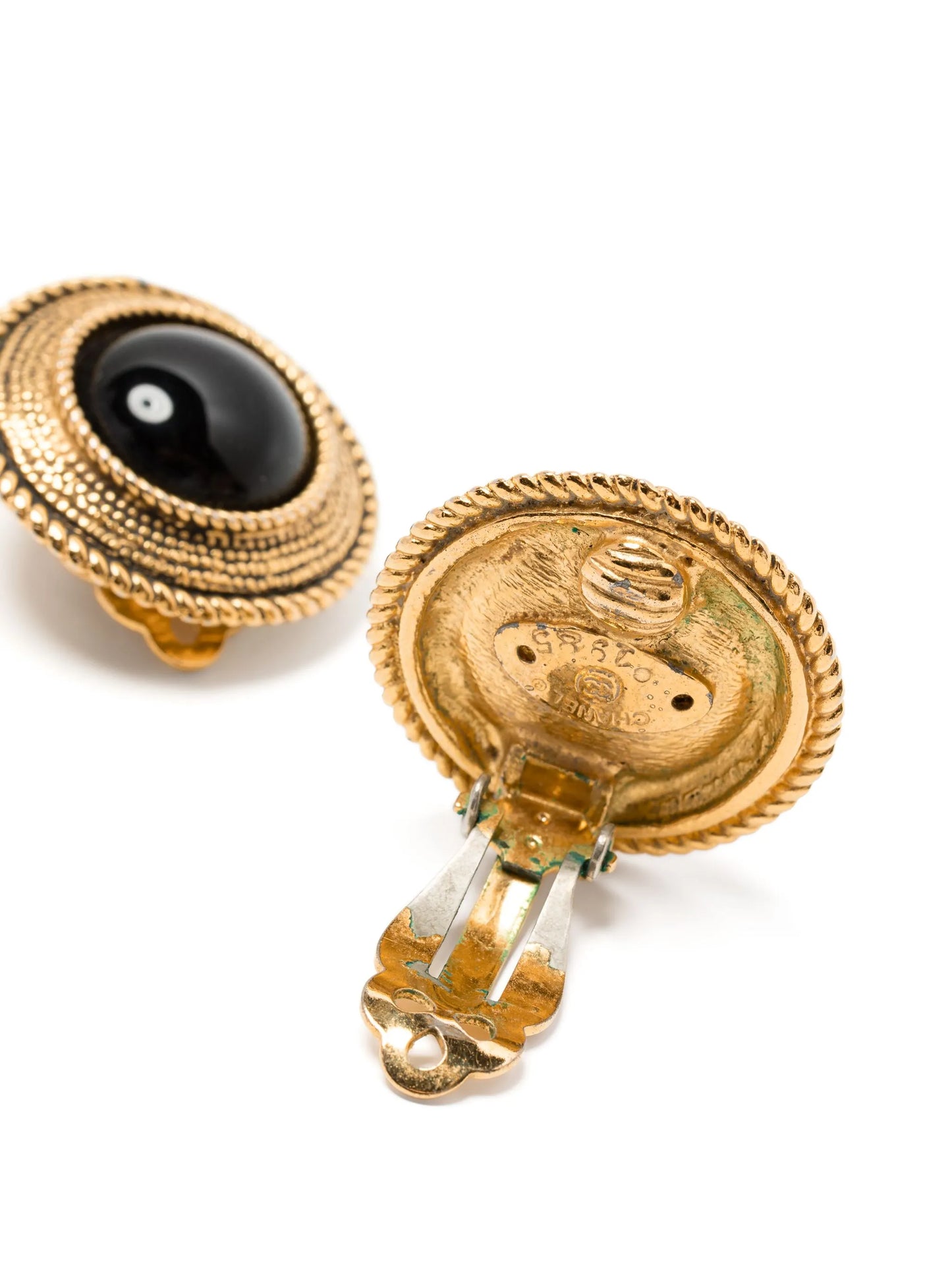 Gripoix Clip Earrings