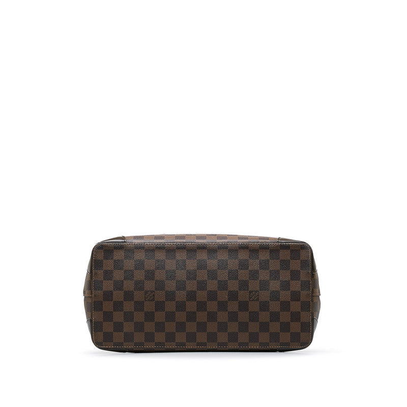Louis Vuitton Damiere Hamsted MM Handbag N51204 Brown PVC Louis Vuitton