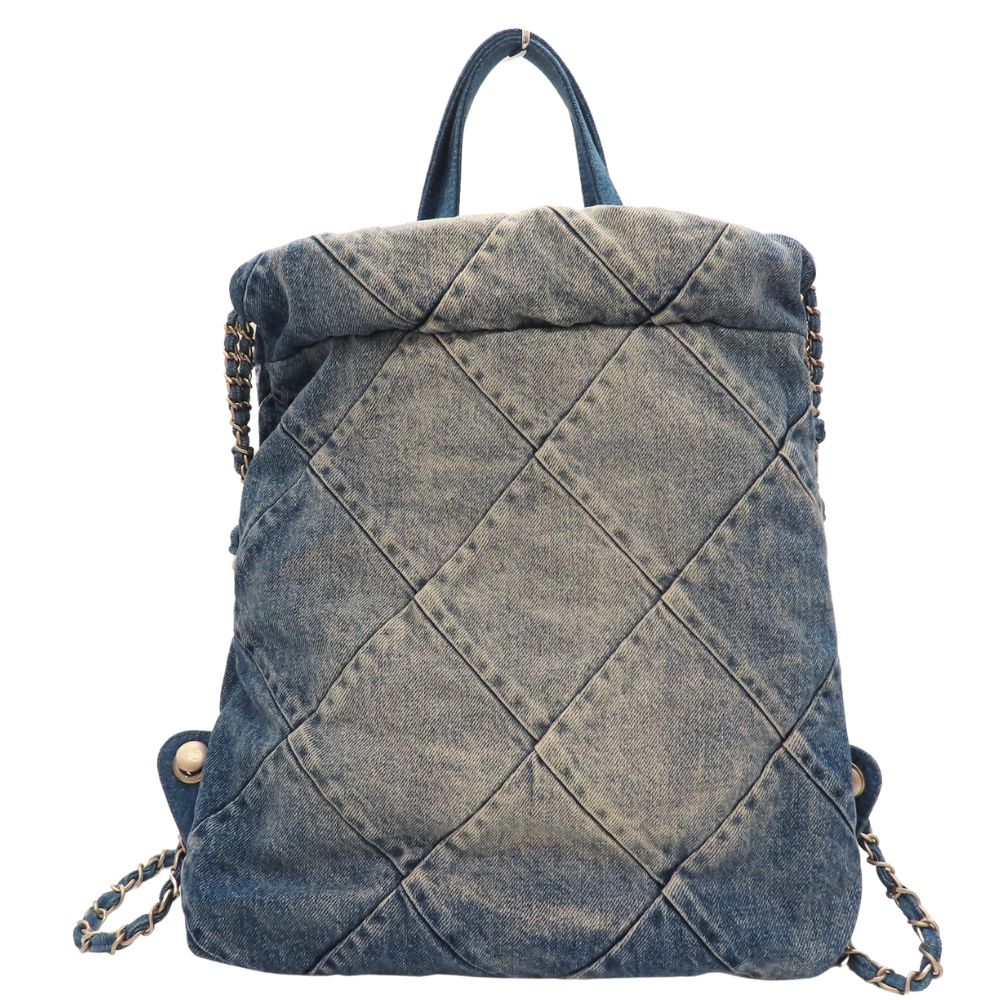 Chanel Chanel 22 Denim Backpack