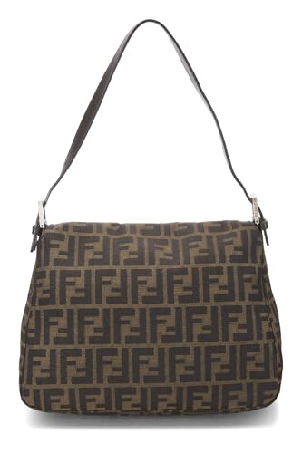Fendi, Brown Zucca Canvas Mama, Brown