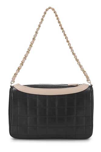 Chanel, Black Quilted Calfskin Jacket Shoulder Bag, Black
