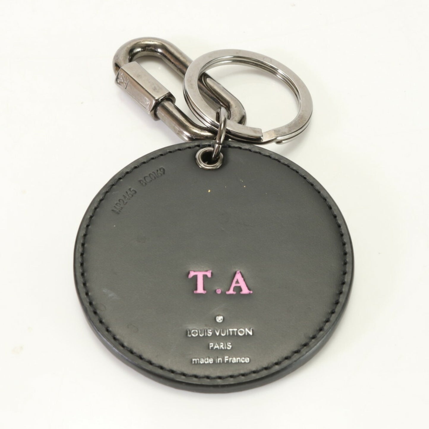 Louis Vuitton Monogram Leather Keyring