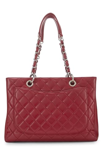 Chanel, Red Caviar Grand Shopping Tote (GST), Red