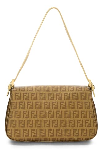 Fendi, Gold Coated Canvas Zucchino Mama Mini, Gold