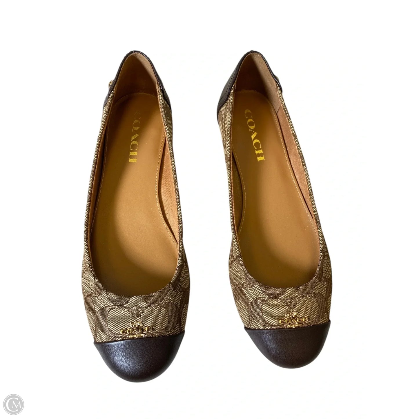 Shoes Designer By Coach In Brown, Size: 7.5