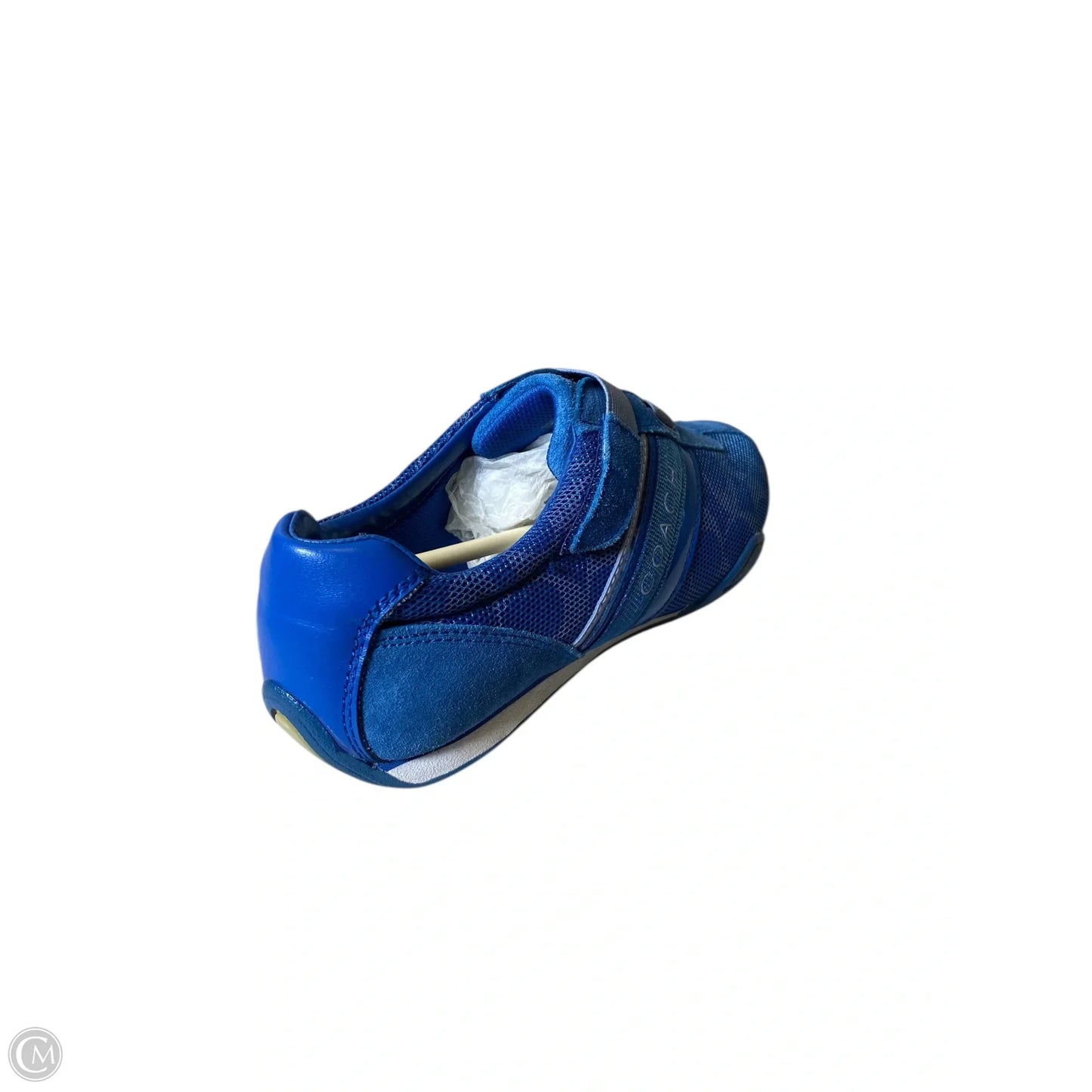 Shoes Designer By Coach In Blue, Size: 8.5