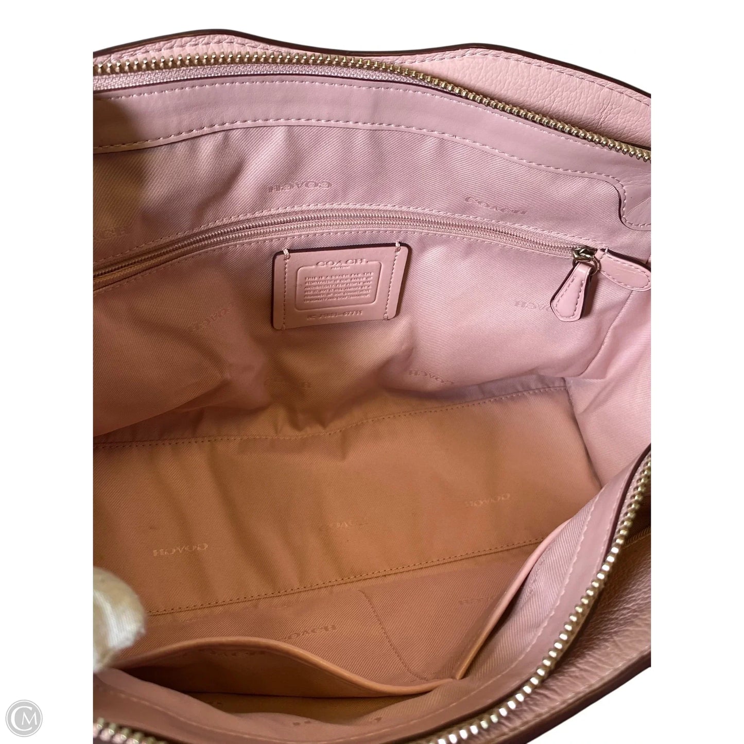 Handbag Designer By Coach, Size: Medium