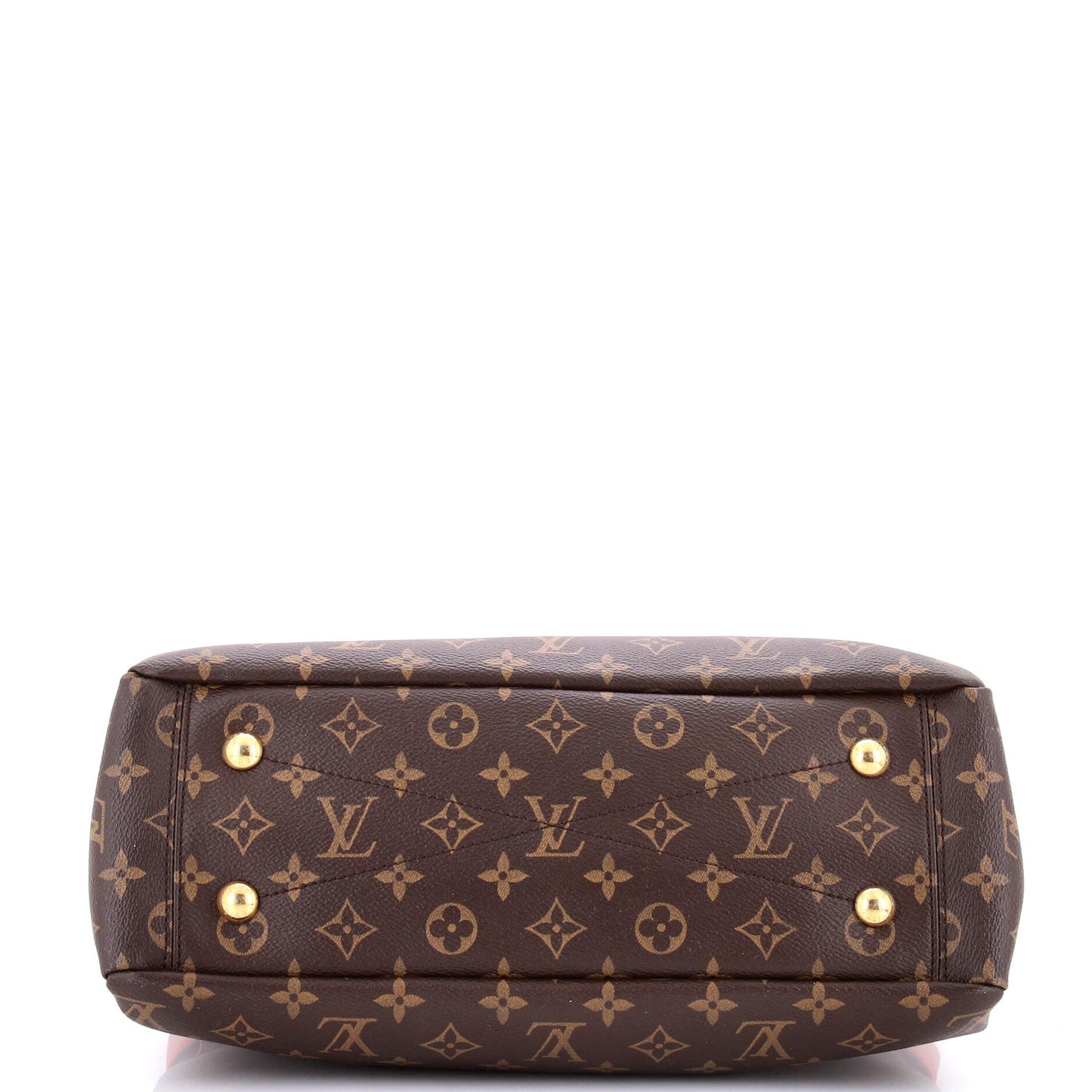 Pallas Shopper Monogram Canvas and Calfskin