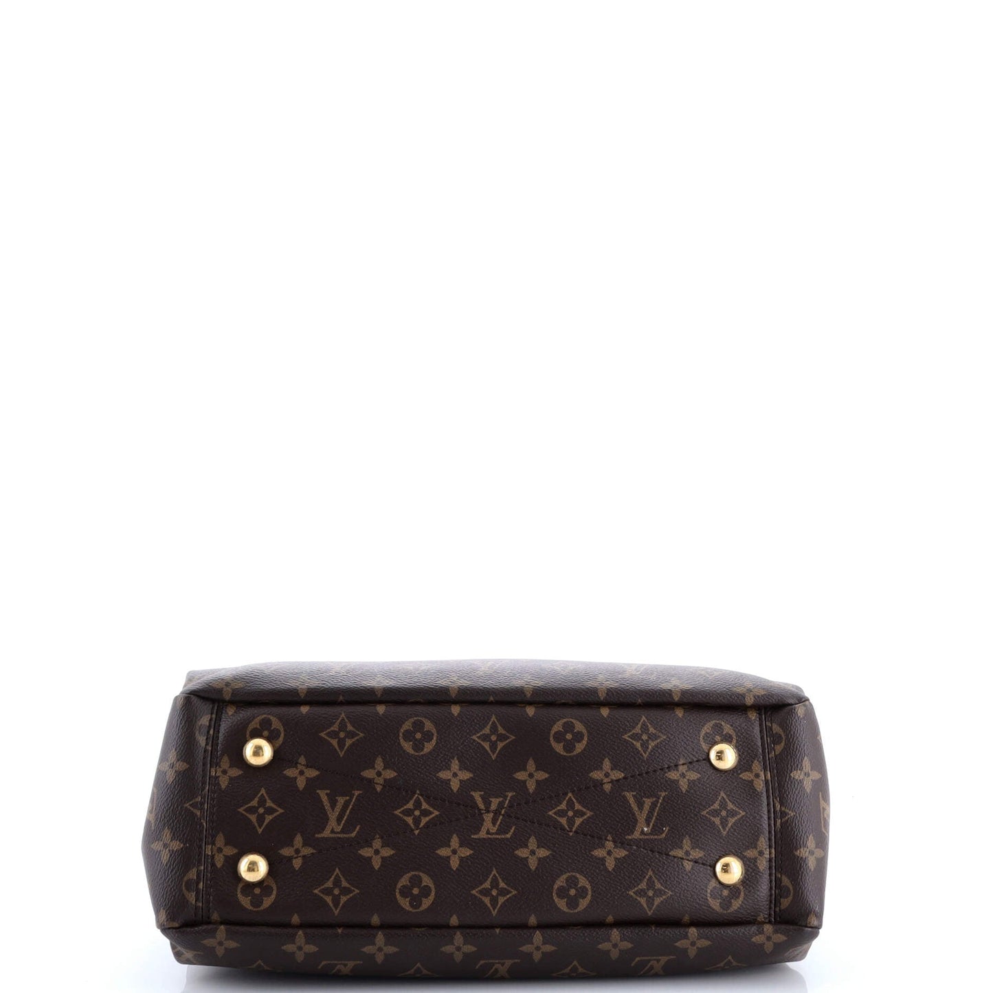 Pallas Shopper Monogram Canvas and Calfskin
