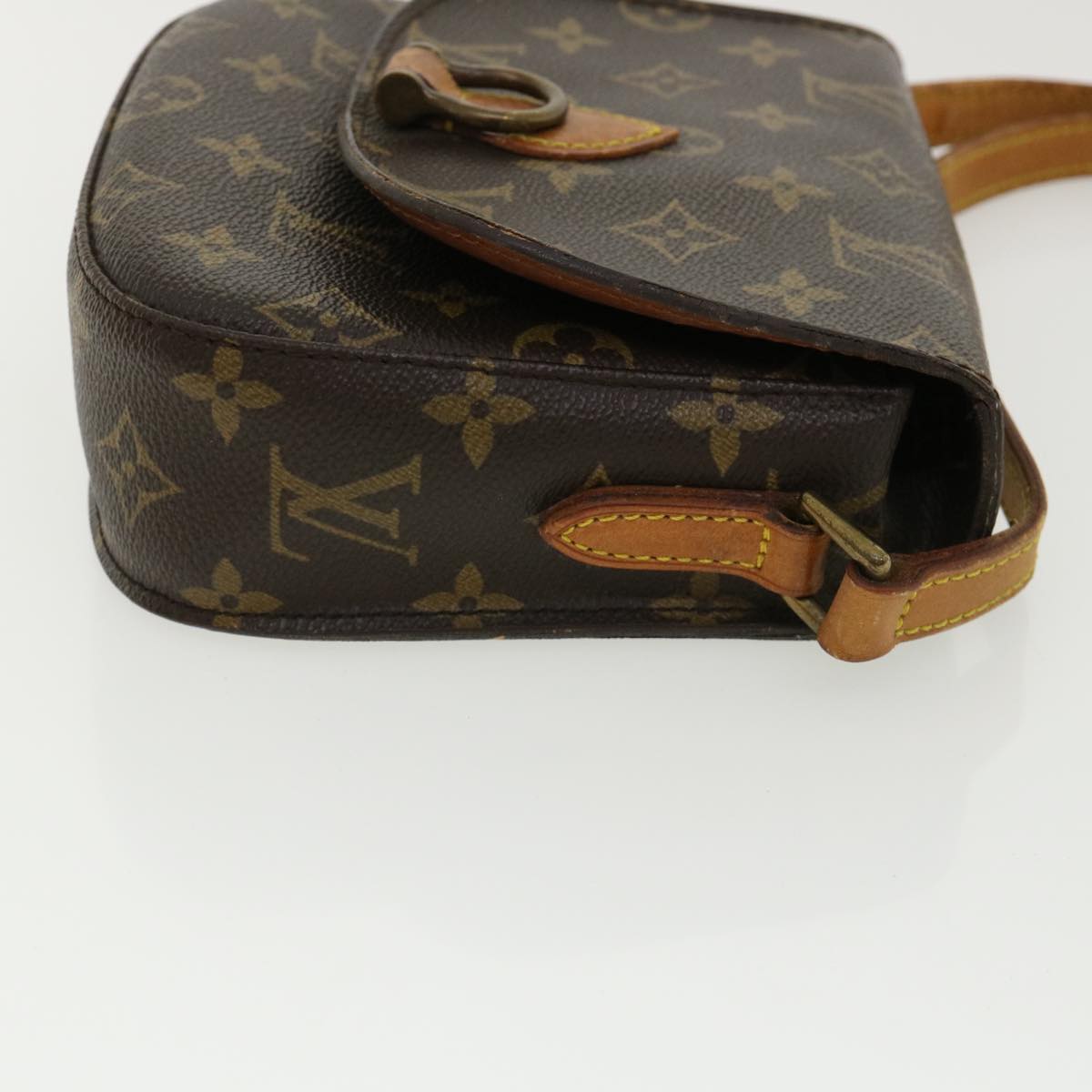 LOUIS VUITTON Monogram Saint Cloud PM Shoulder Bag M51244 LV Auth 35532