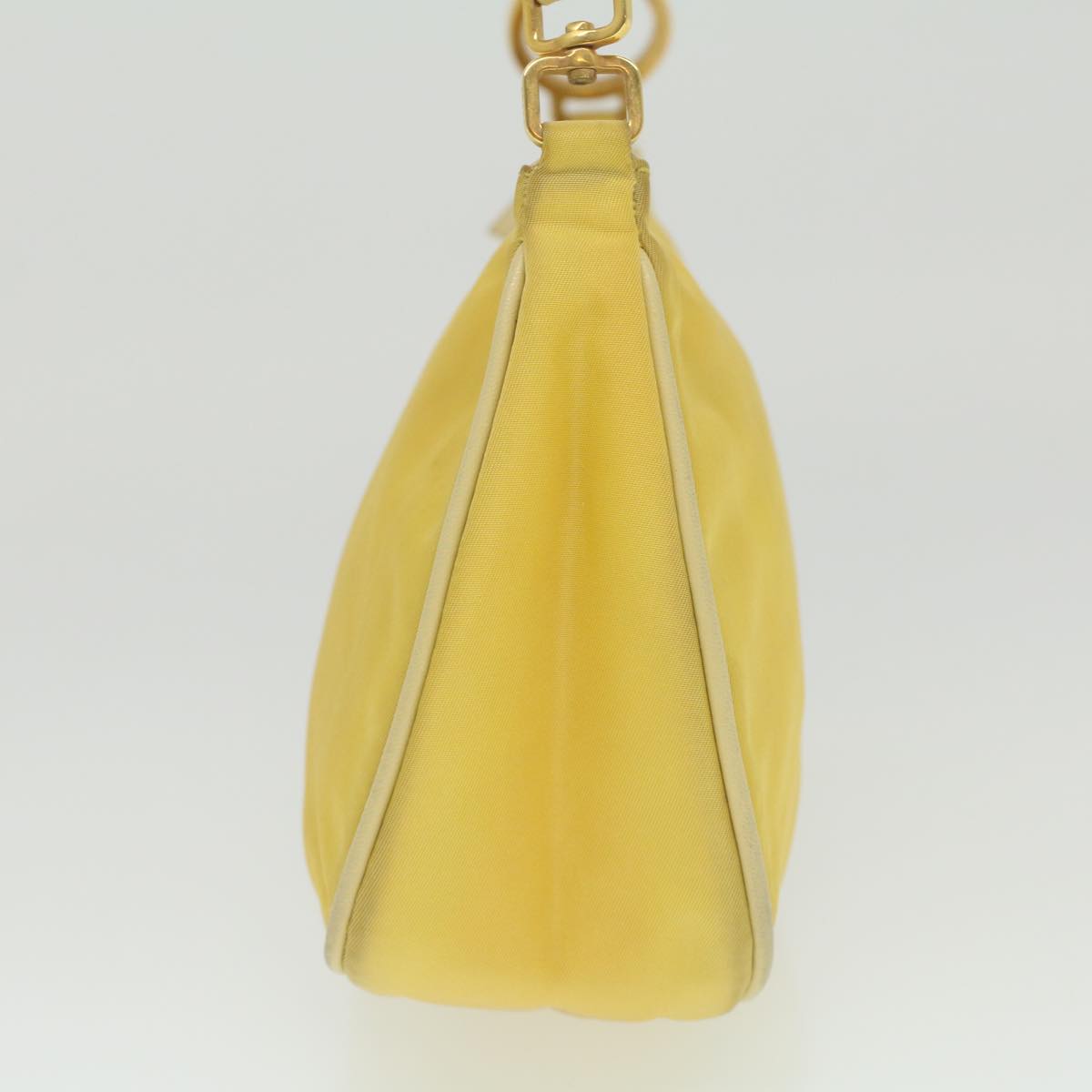 Prada Accessory Pouch Nylon Yellow 36220
