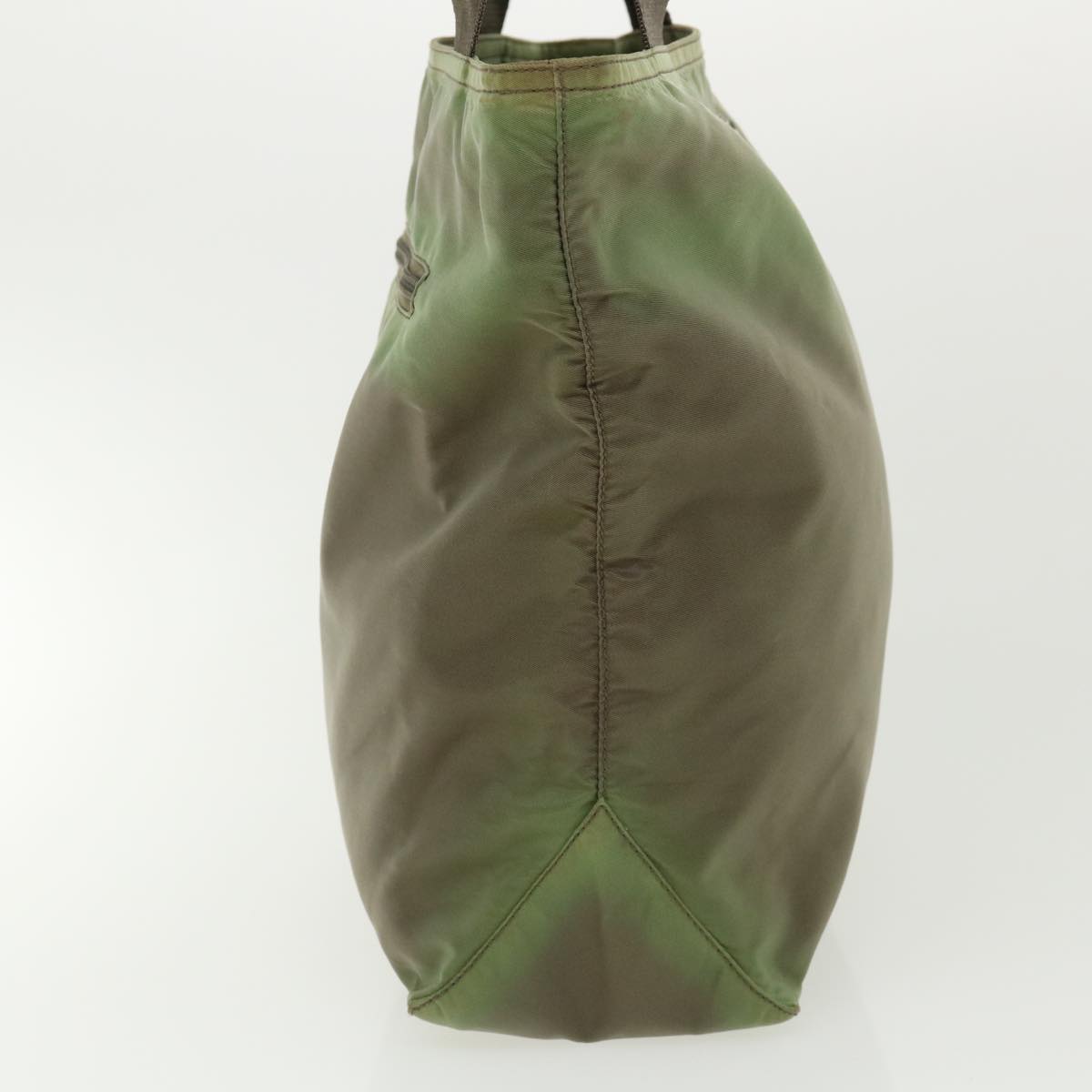 Prada Shoulder Bag Nylon Khaki 36647