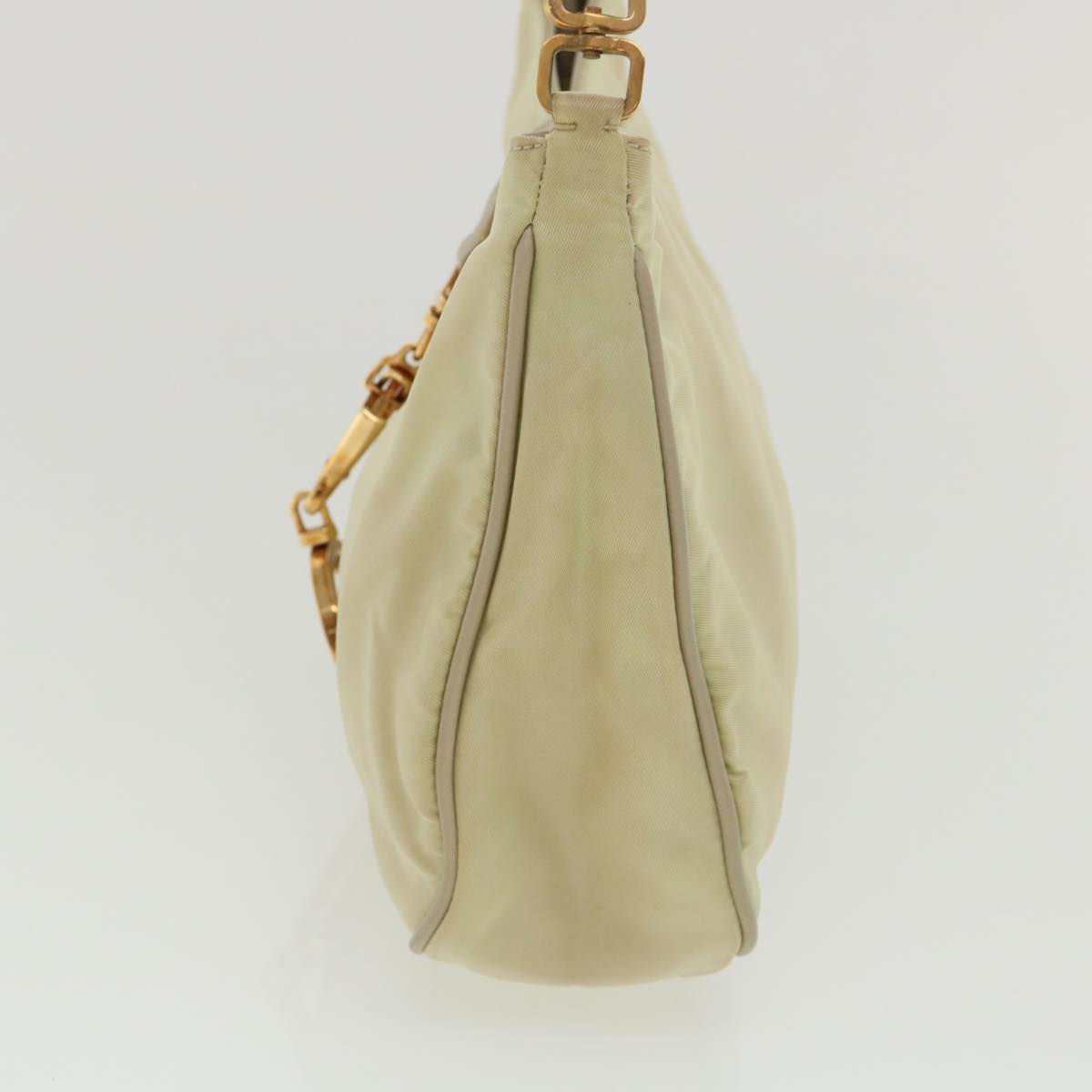 Prada Accessory Pouch Nylon Beige 36984