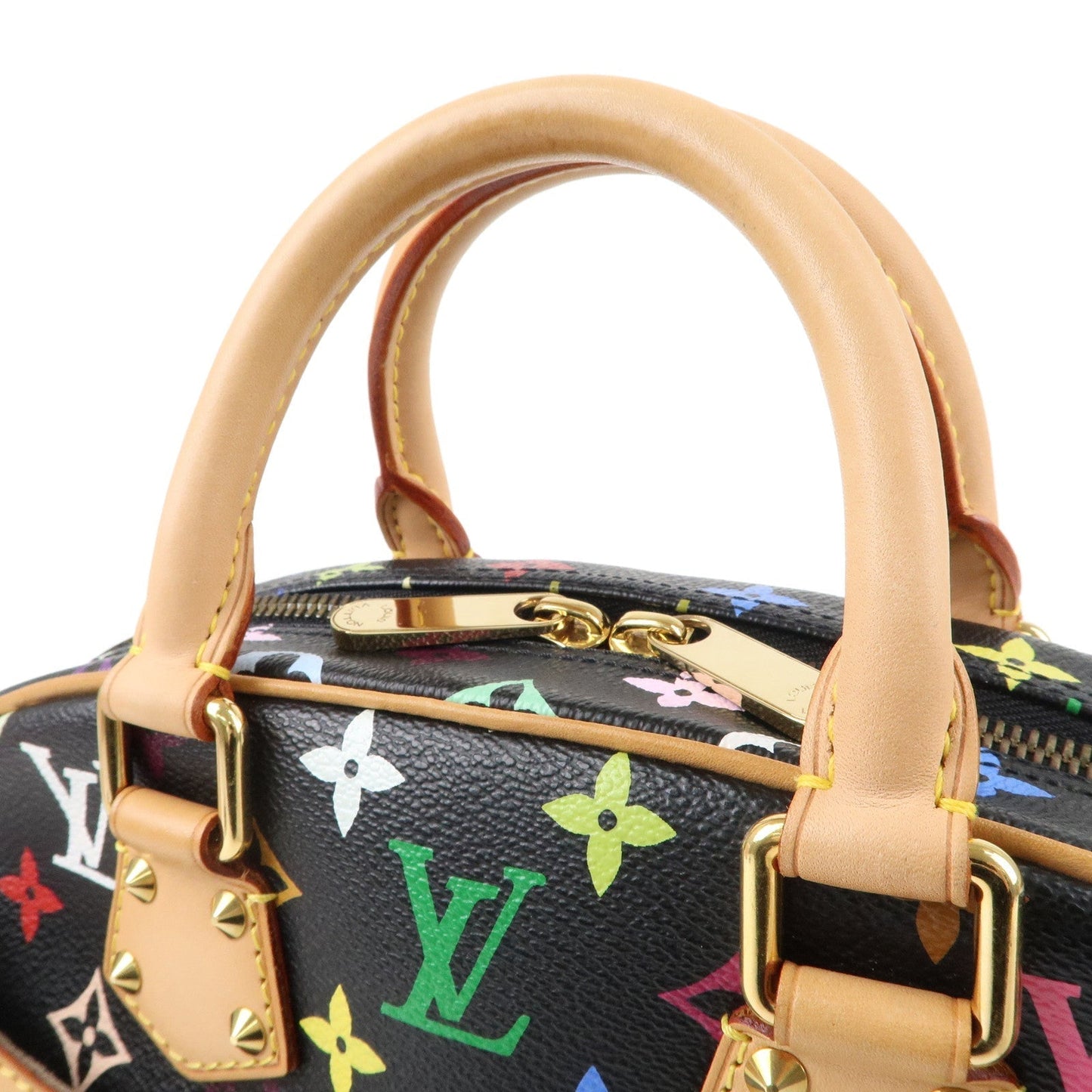 Louis Vuitton Monogram Multi Color Trouville Hand Bag M92662