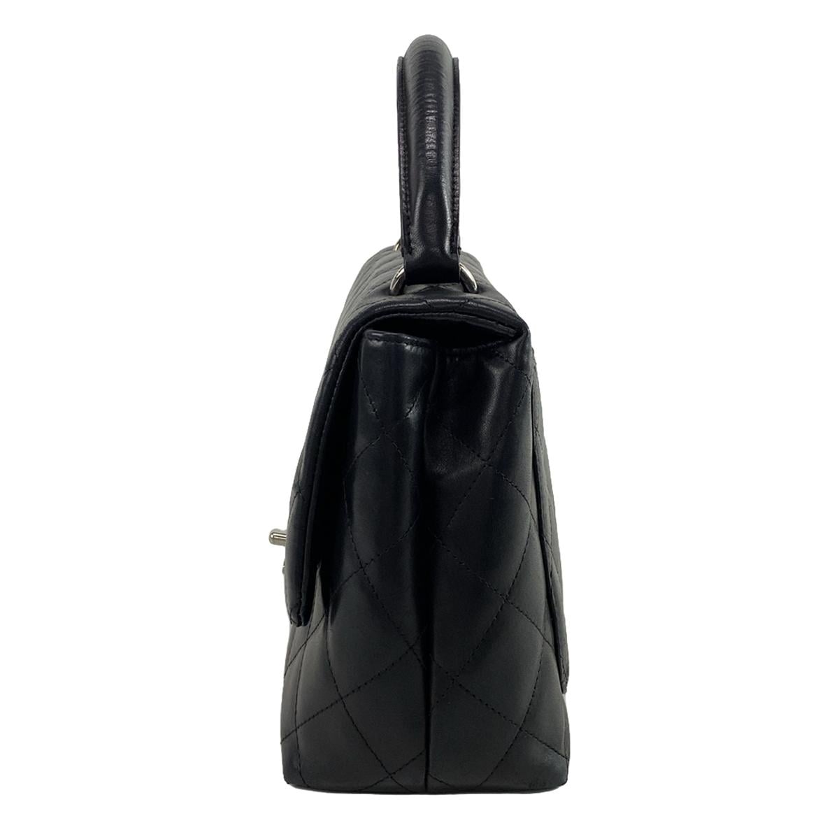 Chanel Top handle black bag