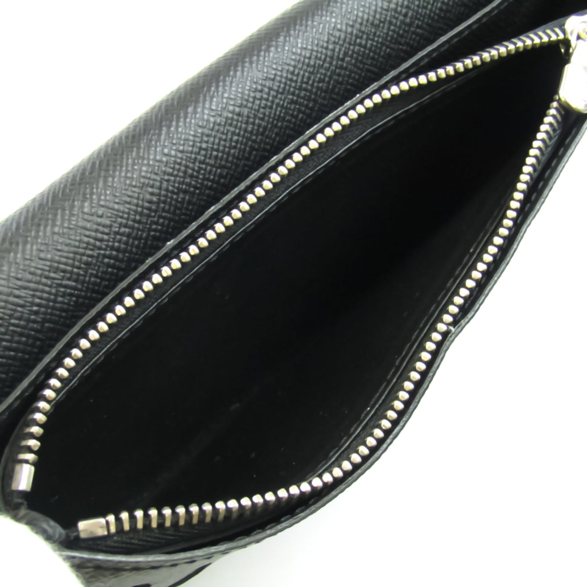 Louis Vuitton Black Leather Portefeuille Brazza wallet accessories