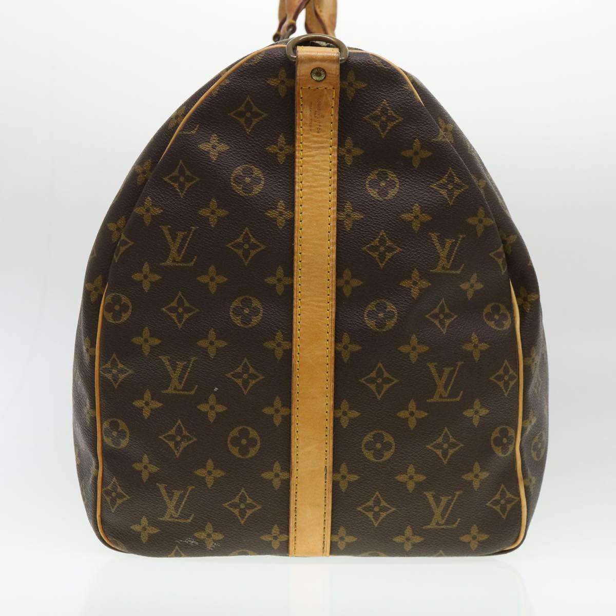 LOUIS VUITTON Monogram Keepall Bandouliere 60 Boston Bag M41412 LV 38426