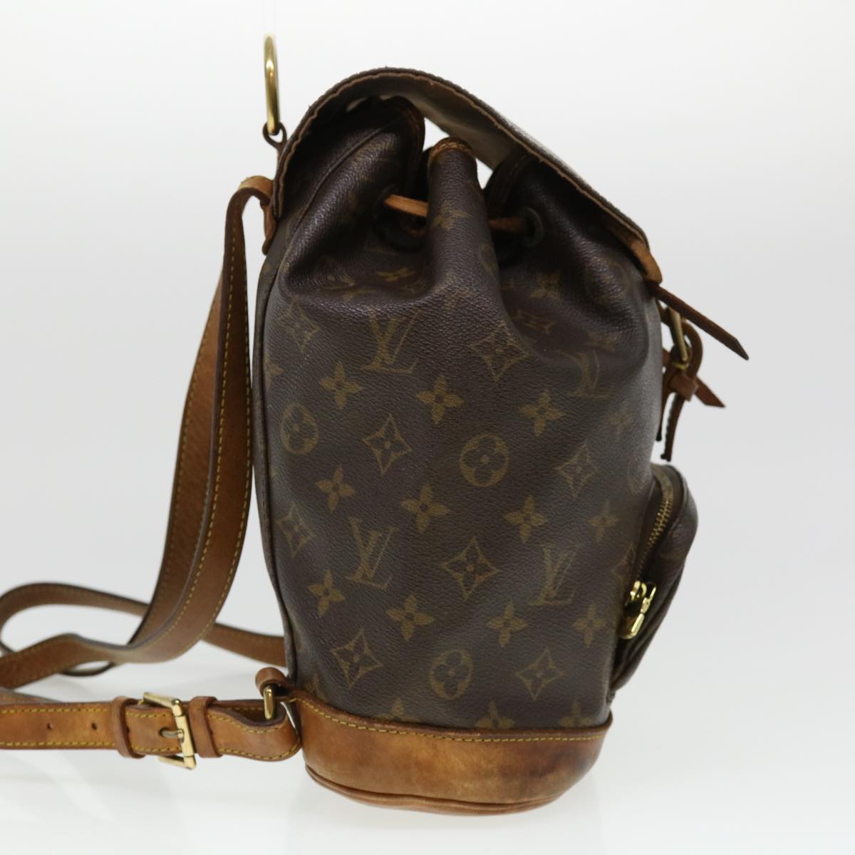 LOUIS VUITTON Monogram Montsouris MM Backpack M51136 LV 38460