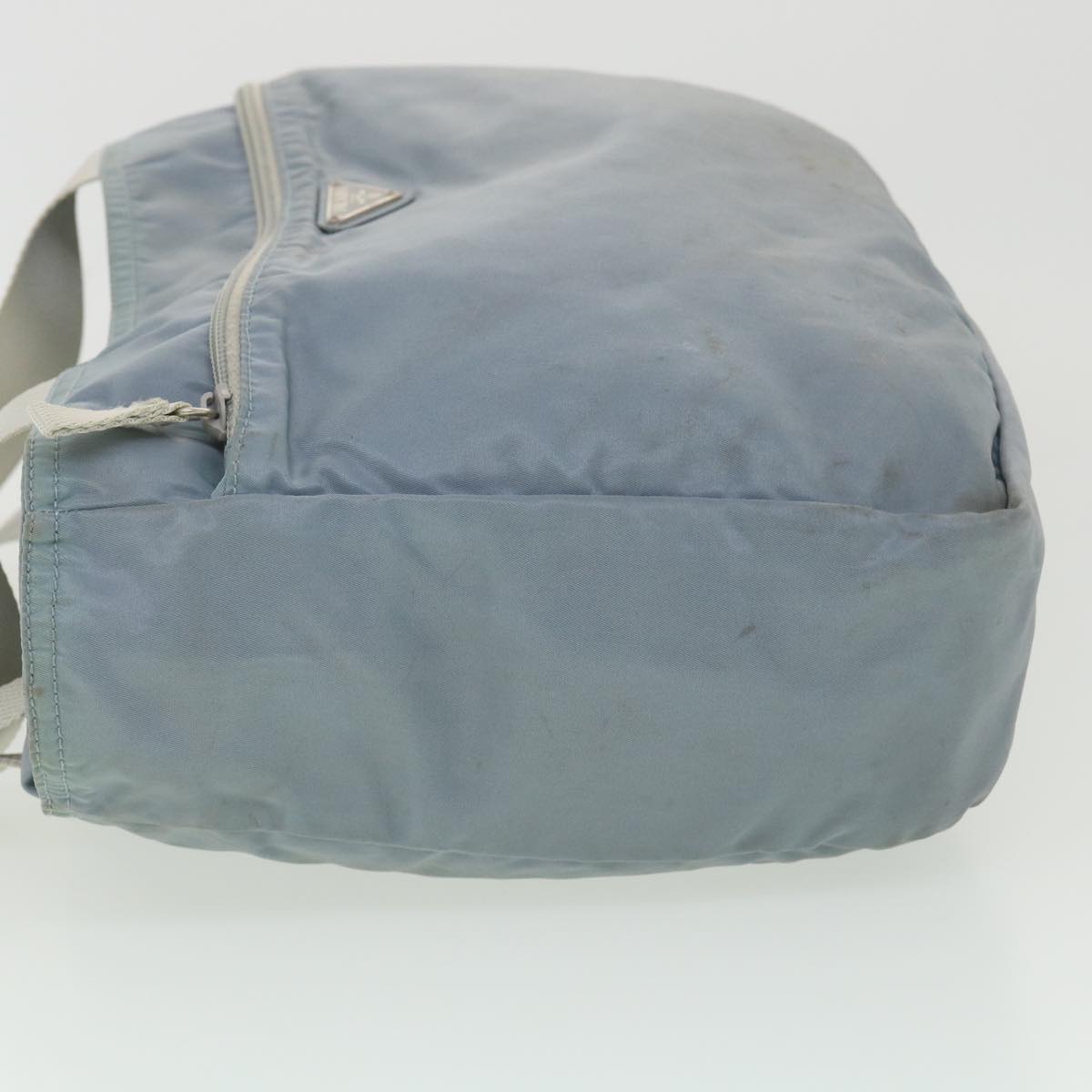 Prada Shoulder Bag Nylon Light Blue 38497