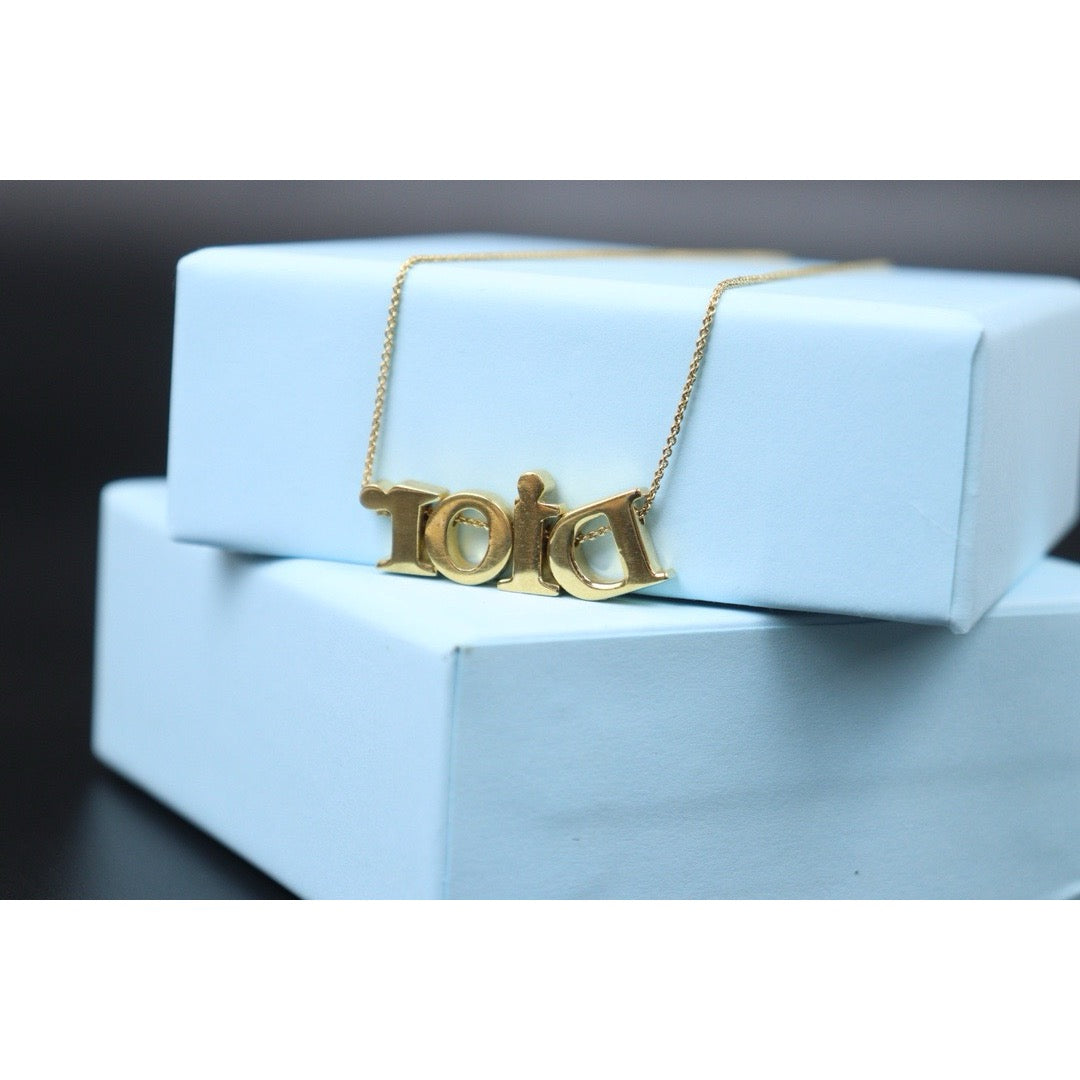 Very Good ( Rank A) | Dior Rhinestone Necklace |240100414