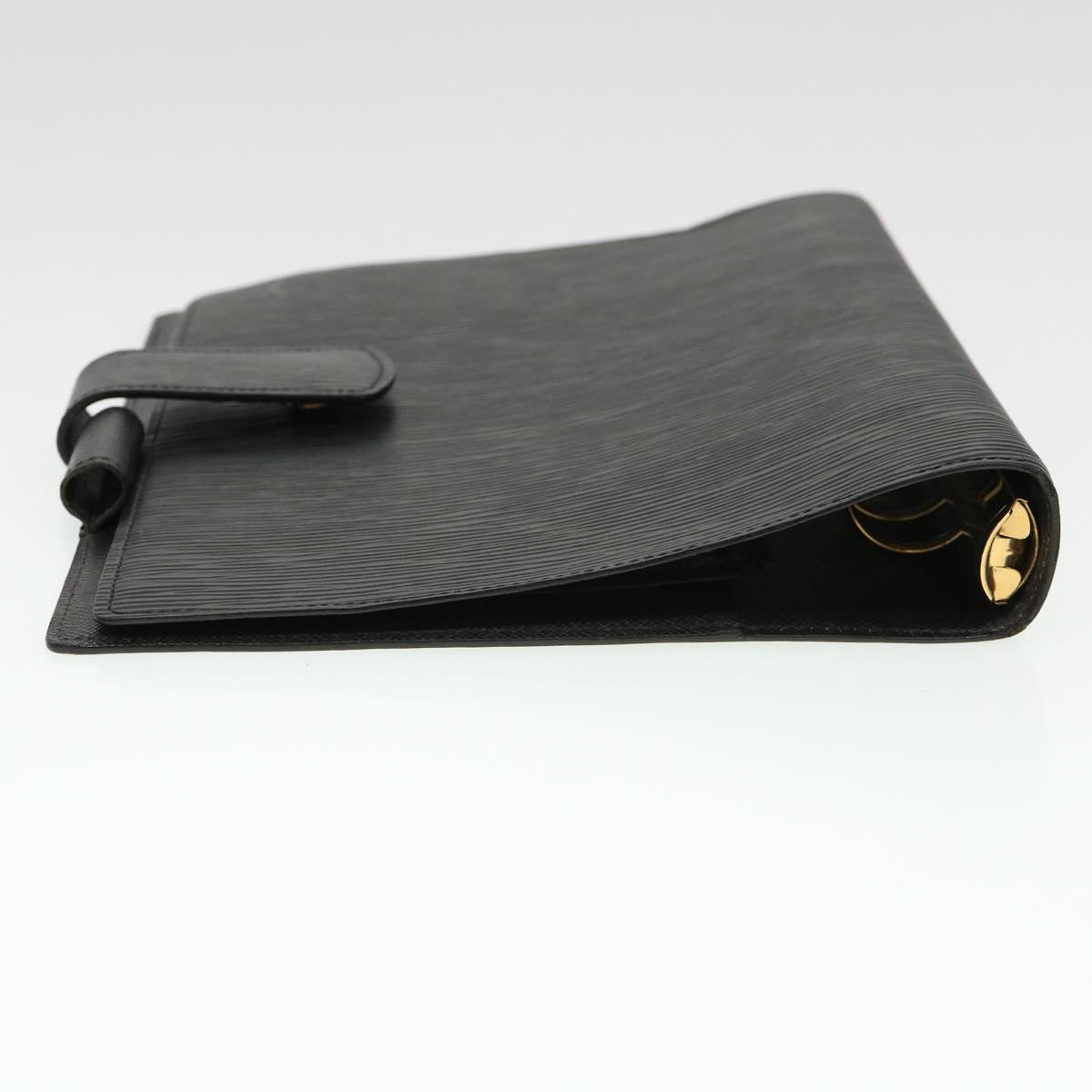 LOUIS VUITTON Epi Agenda GM Day Planner Cover Black R20212 LV 39273