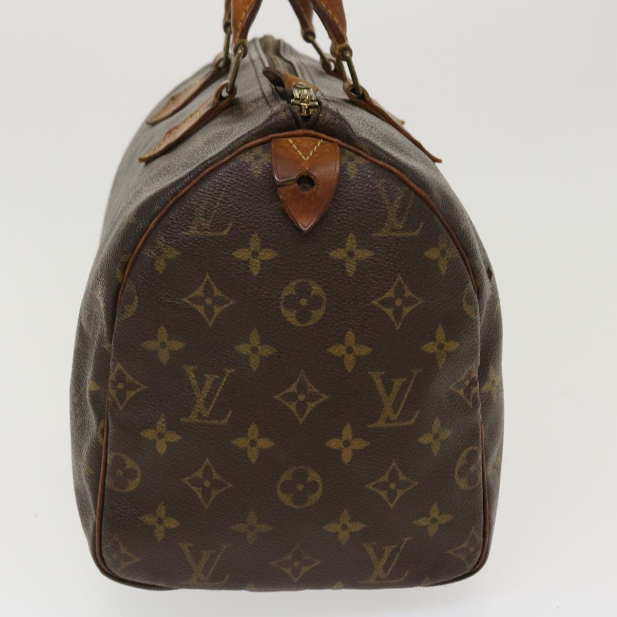 LOUIS VUITTON Monogram Speedy 30 Hand Bag M41526 LV 39584