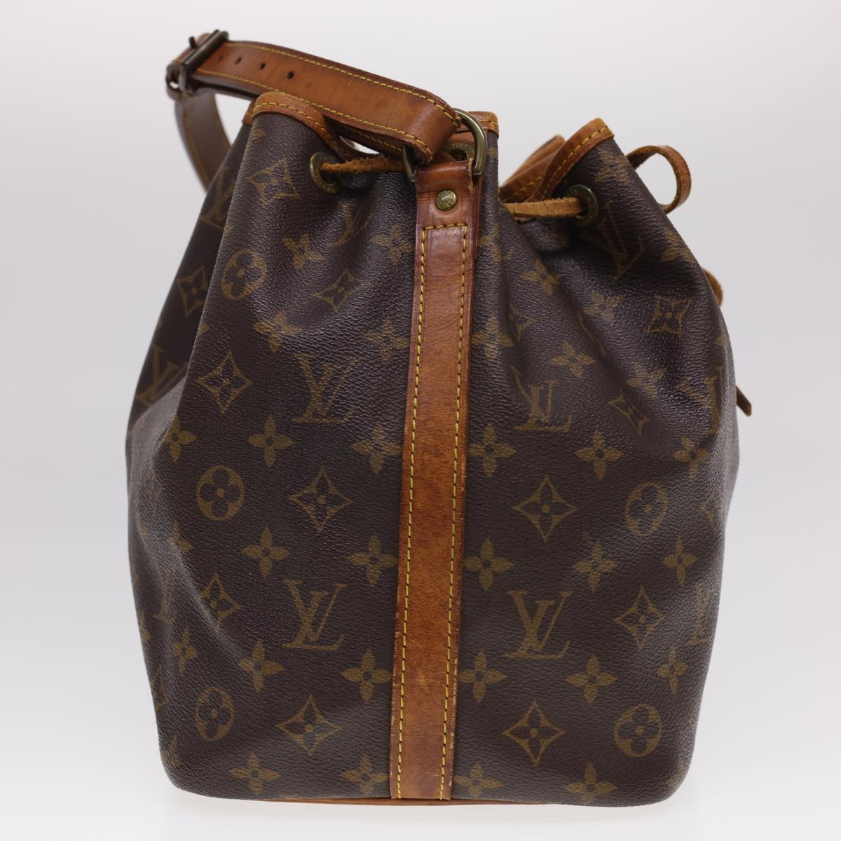 LOUIS VUITTON Monogram Petit Noe Shoulder Bag M42226 LV 39980